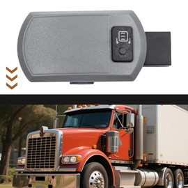 P27-1181-004 Power Mirror Switch Compatible with Peterbilt Kenworth Trucks Heated Rear View Mirror Control Button Replacement for P271181004