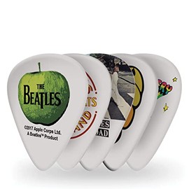 D'Addario Beatles Guitar Picks, Classic Albums, Medium, Juego de 10