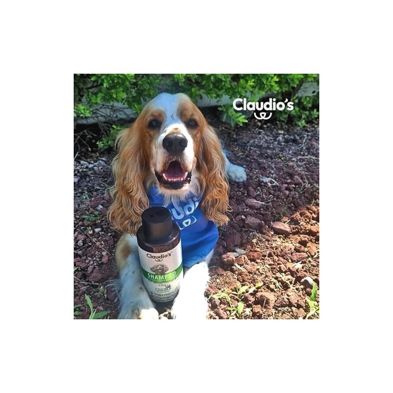 Shampoo Claudio's para Perros - Limpieza Profunda. 500 ml