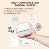 Mini Printer with 1 Roll of Stickers – Portable Bluetooth