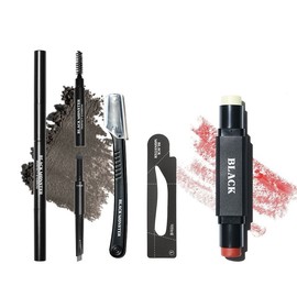 BLACKMONSTER Solo Escape 2-Piece Set Eyebrow + Black Balm 4167461 Natural Black Sunstone / BLACKMONSTER 솔로탈출 2종 세트 아이브로우+블랙밤 4167461 내츄럴 블랙 선스톤