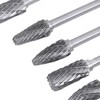One Set 10 Tungsten Steel Carbide Burrs for Rotary Tool