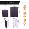 Lens-Aid 3-in-1 Folding Reflector for Photo Studio: Cardboard to Brighten,