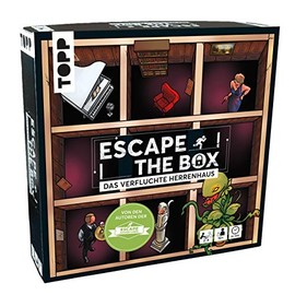 Escape The Box – Das verfluchte Herrenhaus: Das ultimative Escape-Room-Erlebnis als Gesellschaftsspiel!: 9 Rätsel-Räume in Einer Schachtel – für 1-4 Spieler – ab 10 Jahren