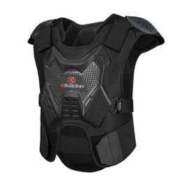 Motorcycle Armor Vest for Men, Dirt Bike Body Armor Chest Protector, Motocross Riding Protective Gear for Off-Road Racing Cycling Skiing (Medium)