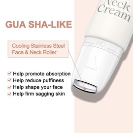 LA.Personal Neck Cream with Cooling Roller Moisturizer for Neck and Décolleté Care Moisturizing Serum for Women and Men 2.14oz 60G / LA.Personal 넥 크림 쿨링 롤러 포함 목 및 데콜레 케어용 보습제 여성 남성용 보습 세럼 2.14온스  60G