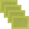 Erwin Müller Lisbon Place Mats Washable Apple Green 33 x