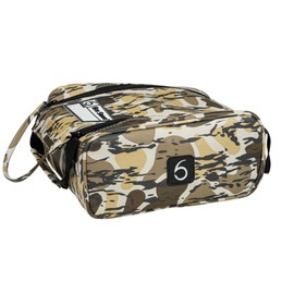 6th Sense Fishing Large Bait Bag – Durable Soft-Sided Storage for Soft Plastics (Woodland Camo - Brown)