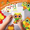 chiazllta 30 Packs Fall Thanksgiving Craft for Kids Thanksgiving Owl