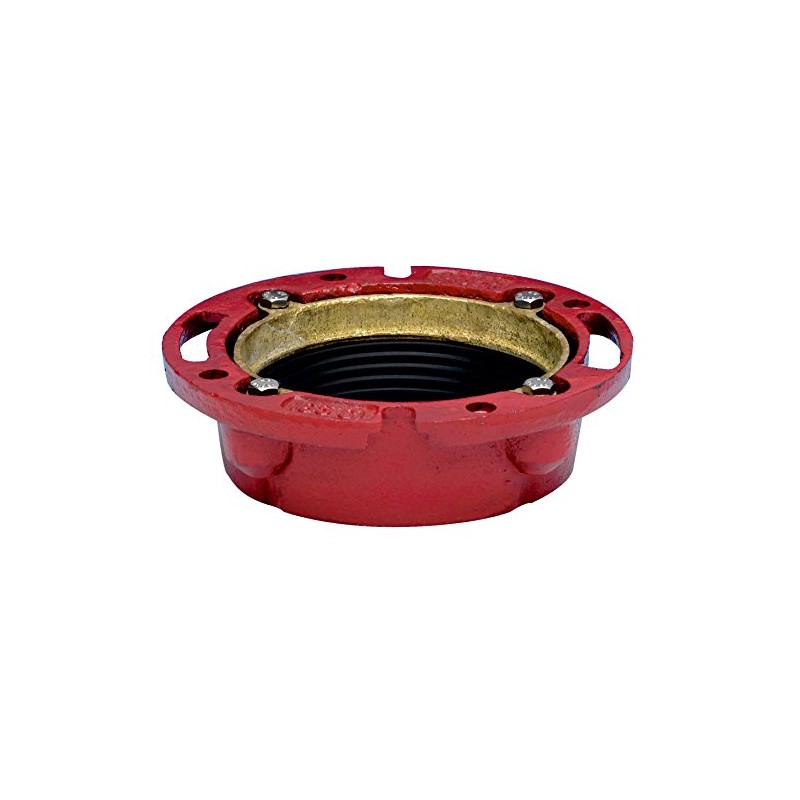 Oatey 42255 165 Cast Iron Flange, 4-Inch