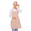 Switchon Cotton Kitchen Apron with Cap Combo