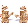 Wood Trick Space Junk Robot 3D Wooden Puzzles for Adults
