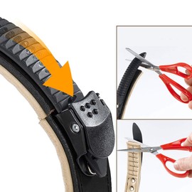 Ferplast Giotto Luxor Dog Collar, 35 - 39 cm/ 20 mm, Black