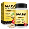 Organic Maca Root Black, Red, Yellow 1900 MG per Serving