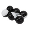 6PCS Golf Balls Synthetic Rubber Resin Putting Practice Ball for