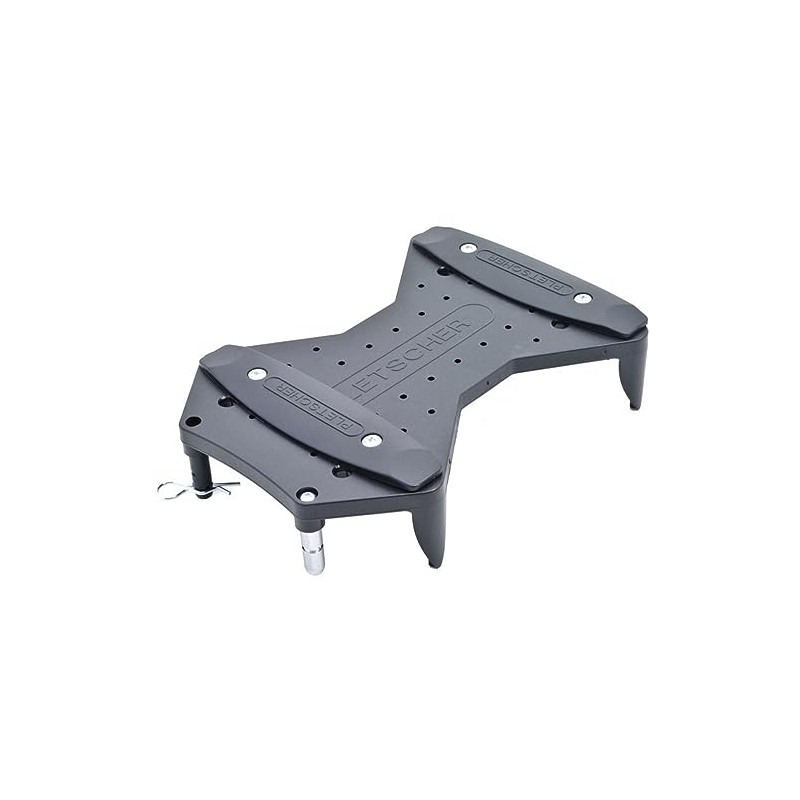 Pletscher 2064056300 3-Point Plastic Adapter Black – 10 * 2