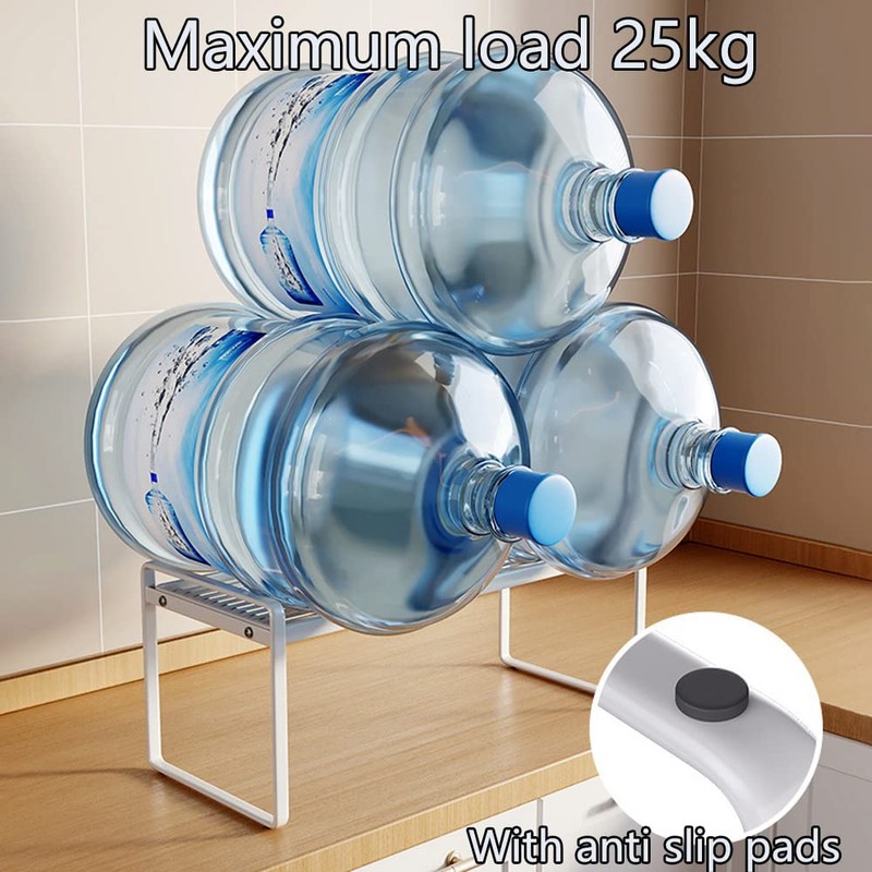 BAUEJO Shelf Insert, Kitchen Cupboard Organiser with Non-Slip Mat, Kitchen