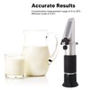 Abuycs Milk Meter Refractometer 0 to 20 Percent Handheld Refractometer