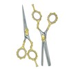 Nixcer Hair Cutting & Thinning/Texturizing Shears Set Professional Hair Cutting