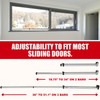 SECURITYMAN Sliding Door Security Bar-Child Proof Sliding Door Lock Bar