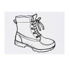 Large 'Work Boot' Temporary Tattoo (TO00075383)