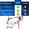 flintronic Yoga Stretching Strap, Stretching Band with 7 Loops, Yoga