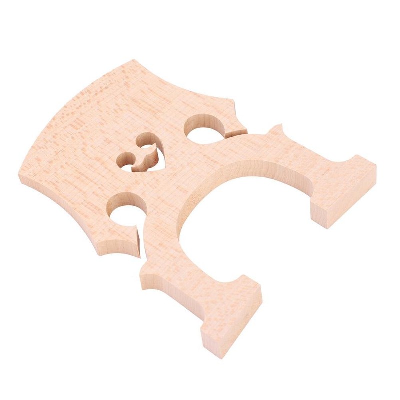 4/4 Cello Bridge Maple Professional Cello Bridge Autoajustable Fitted Bridge