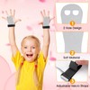 Gymnastics Grips Wristbands Set for Kids Girls Youth, Palm Protection