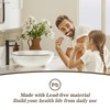 Phiestina Tall Vessel Sink Faucet Black, Bathroom Faucets Tall Single