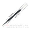 Idcrea 0.5mm Black Gel Pen Refills Fine Tip - Japanese