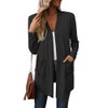 MLXSJ Womens Lightweight Long Sleeve Cardigan Casual Open Front Fall