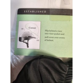 Troxel Helmet Cover: Black Universal