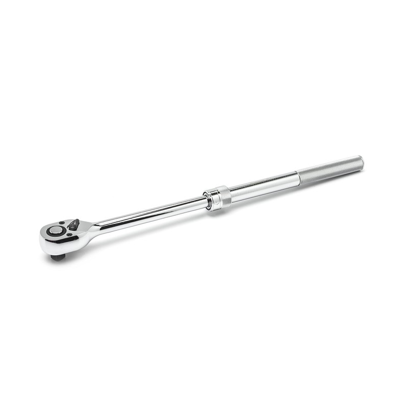 Crescent 1/2" Drive 72 Tooth Quick Release Extendable Teardrop Ratchet