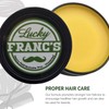Lucky Franc's Unscented Mustache Wax: Classic Strong Hold Moustache and