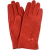 SNUGRUGS Ladies Suede Gloves with Fleece Lining and Two Button