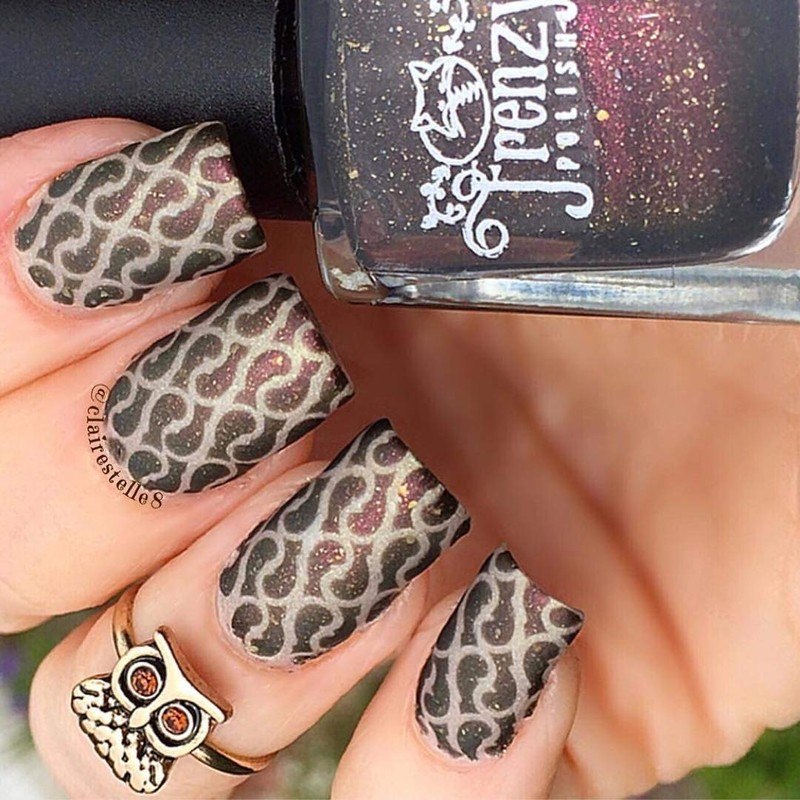 Whats Up Nails - Thorns Vinyl Stencils for Nail Art