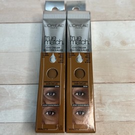 L'Oréal Lot of 2-L'oreal True Match Eye Cream Concealer New In Package N7-8 Dark