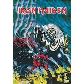 Iron Maiden - Number Of The Beast Flag