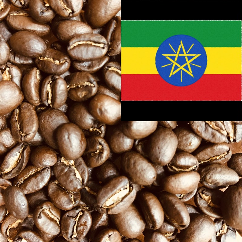BLACK CAT MAPLE Home-Roasted Coffee Beans (Ethiopia Irgacheve, Washed ethiopia