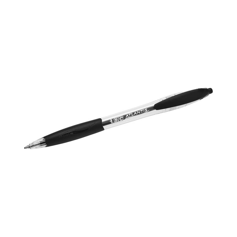 BIC Atlantis medium point ballpen with black ink