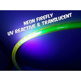 30 ft of 1" UV Neon Firefly Color Shifting and Translucent Hoop Craft Tape