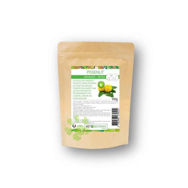 VET BOTANIC Dandelion for Dogs and Cats - Kidney Support