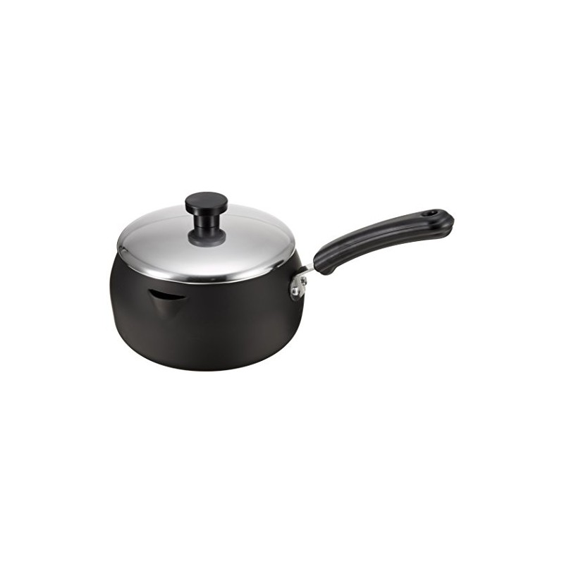 Pearl Metal Brave Cast Iron with Lid, Single Handle Tempura
