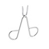FOMIYES Stainless Steel Eyebrow Tweezers Set 6pcs Eyebrow Clamp Beauty