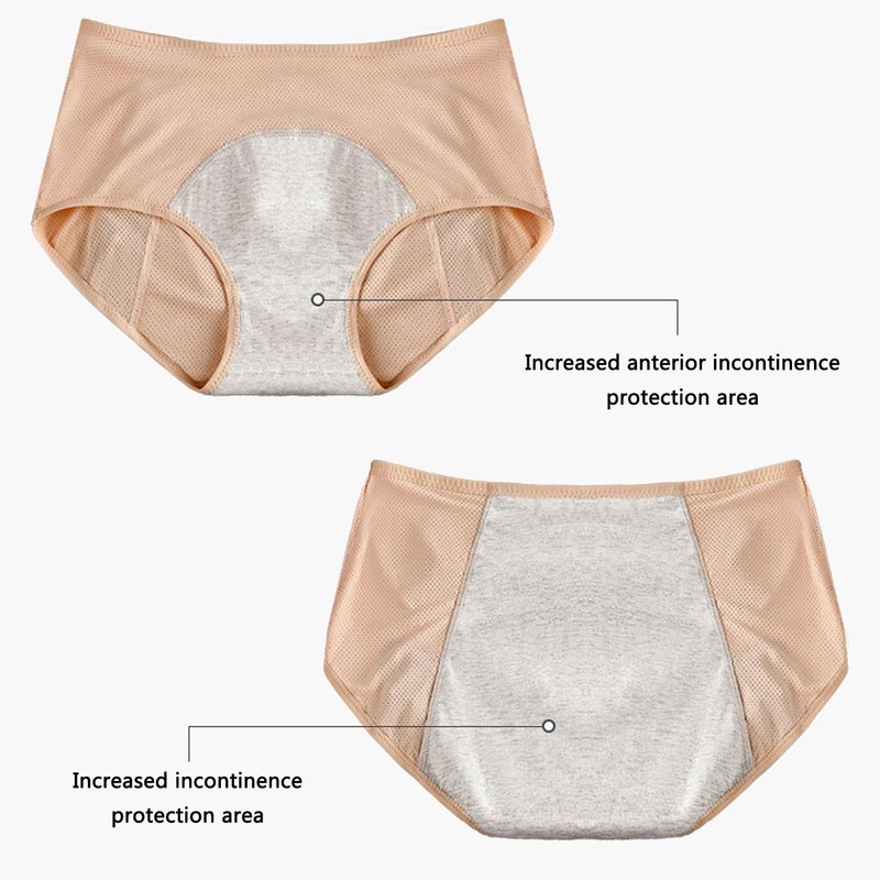 ZJHTK Incontinence Underwear for Women, Mesh Panties for Women Over