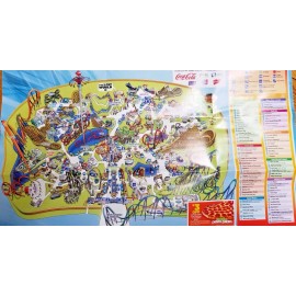 Park Map: Canada's Wonderland 2014 - Vaughan, ON Canada