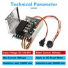 PWM DC Motor Speed Controller, DC 9V-60V & 10A Rated