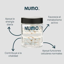 NUMO | Nad Plus | Cápsulas de 300 mg | Con Coenzima Para Apoyo A La Energía Celular | Metabolismo Diario Y Vitalidad | Suplemento Para Función Celular