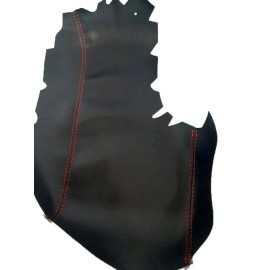 Kar Designers Fits 14-17 Lexus IS250, 350 Vinyl Center Console Armrest Cover w/Red Stitch