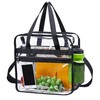 Ytesky Clear Tote Bag Transparent Shoulder Bag Large See Through
